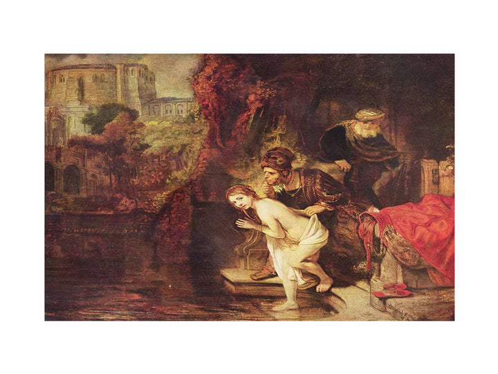 Susanna and the Elders 2 Painting