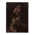 Franciscan Monk Reading Painting