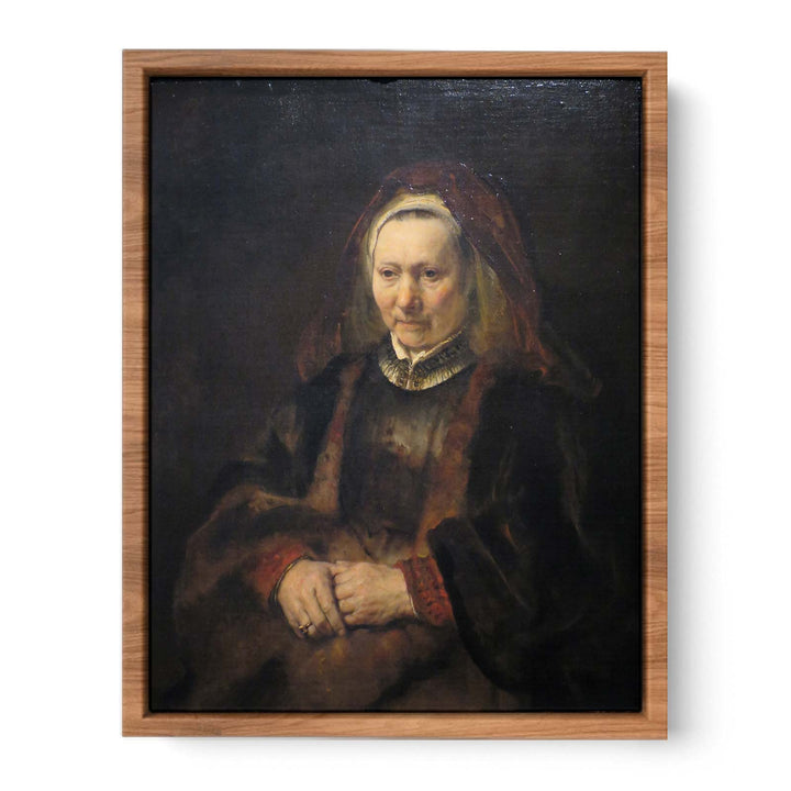 Portrait of a seated old woman
 Painting