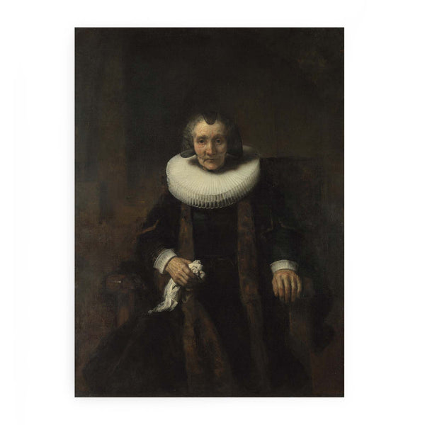 Portrait of Marguerite de Geer, Wife of Jacob Trip
 Painting