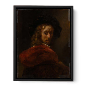 Man in a Red Cloak Painting