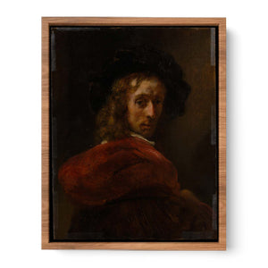 Man in a Red Cloak Painting