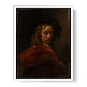 Man in a Red Cloak Painting