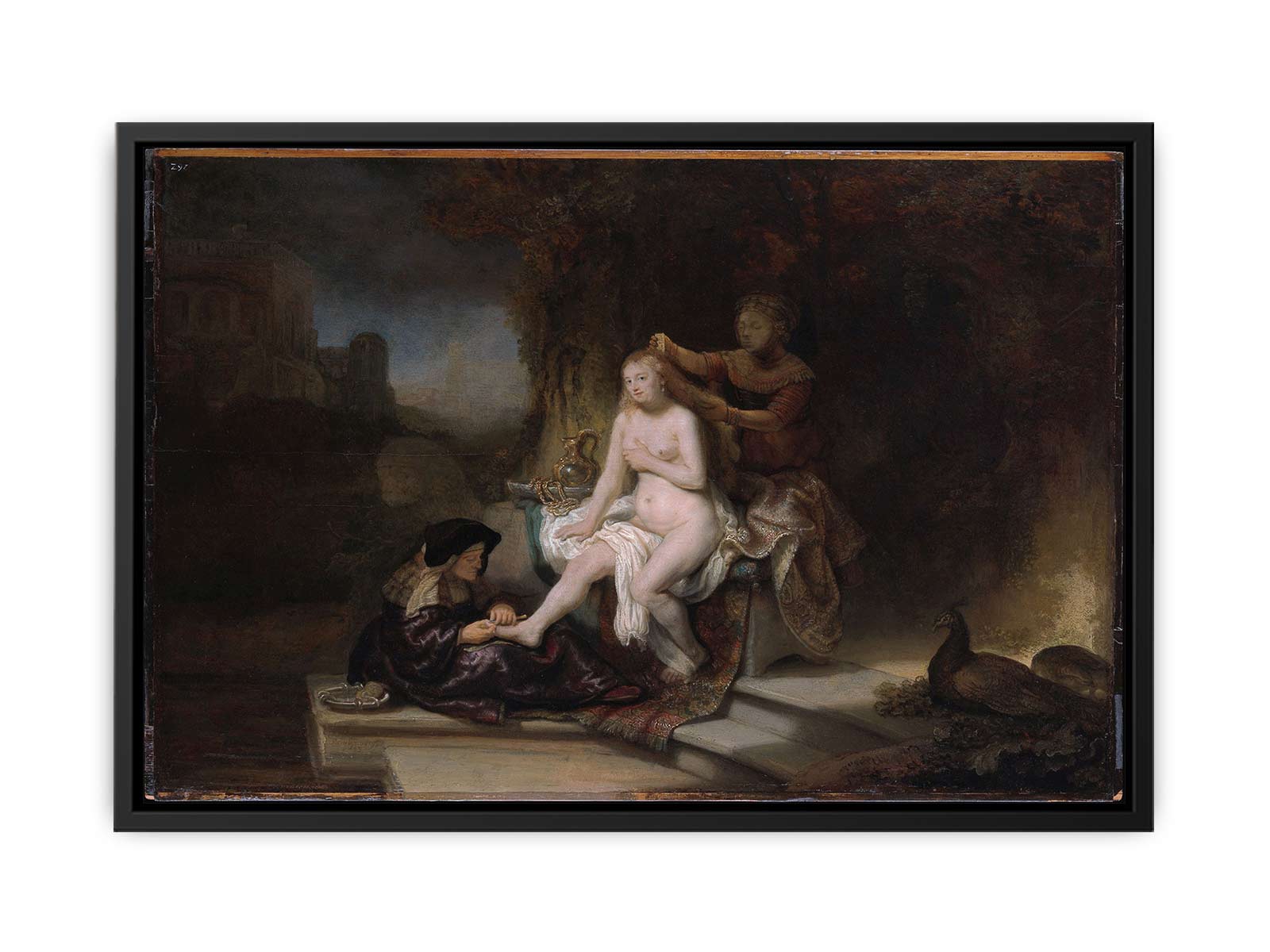 The Toilet of Bathsheba Painting