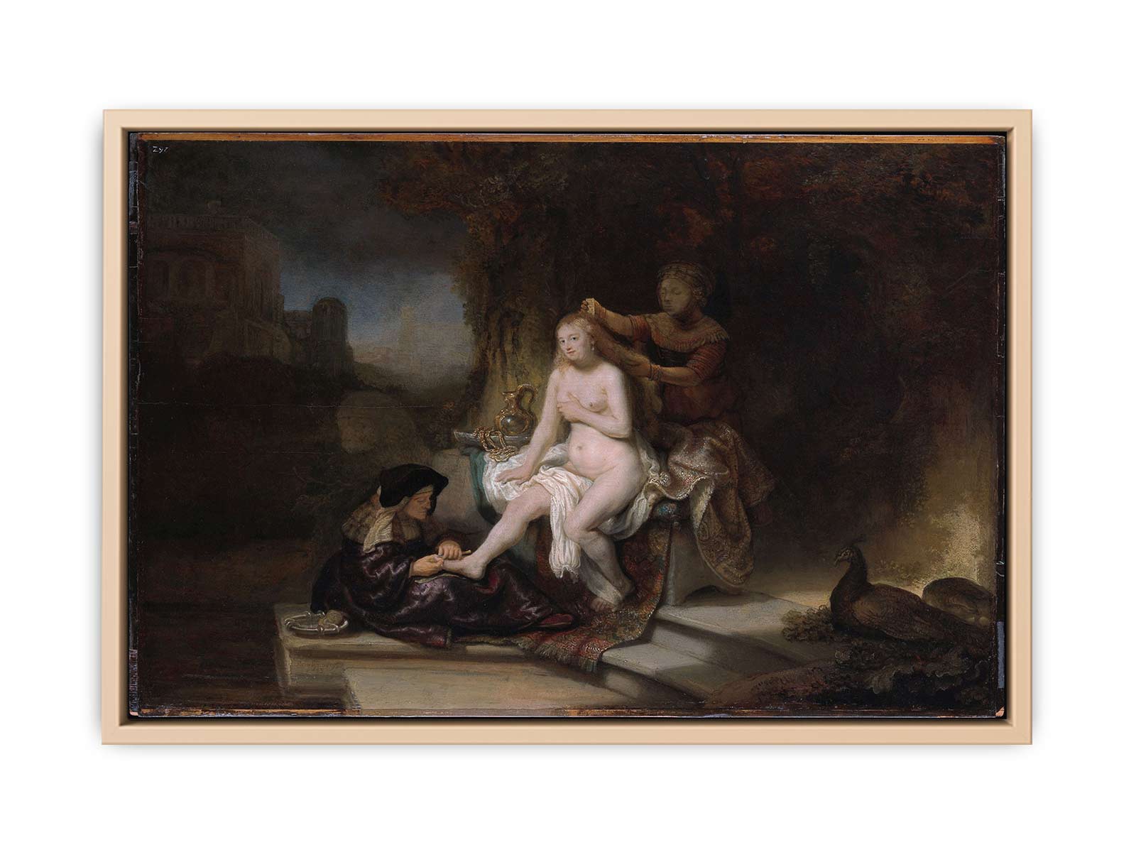 The Toilet of Bathsheba Painting