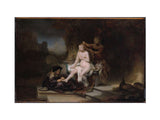 The Toilet of Bathsheba Painting artwork preview