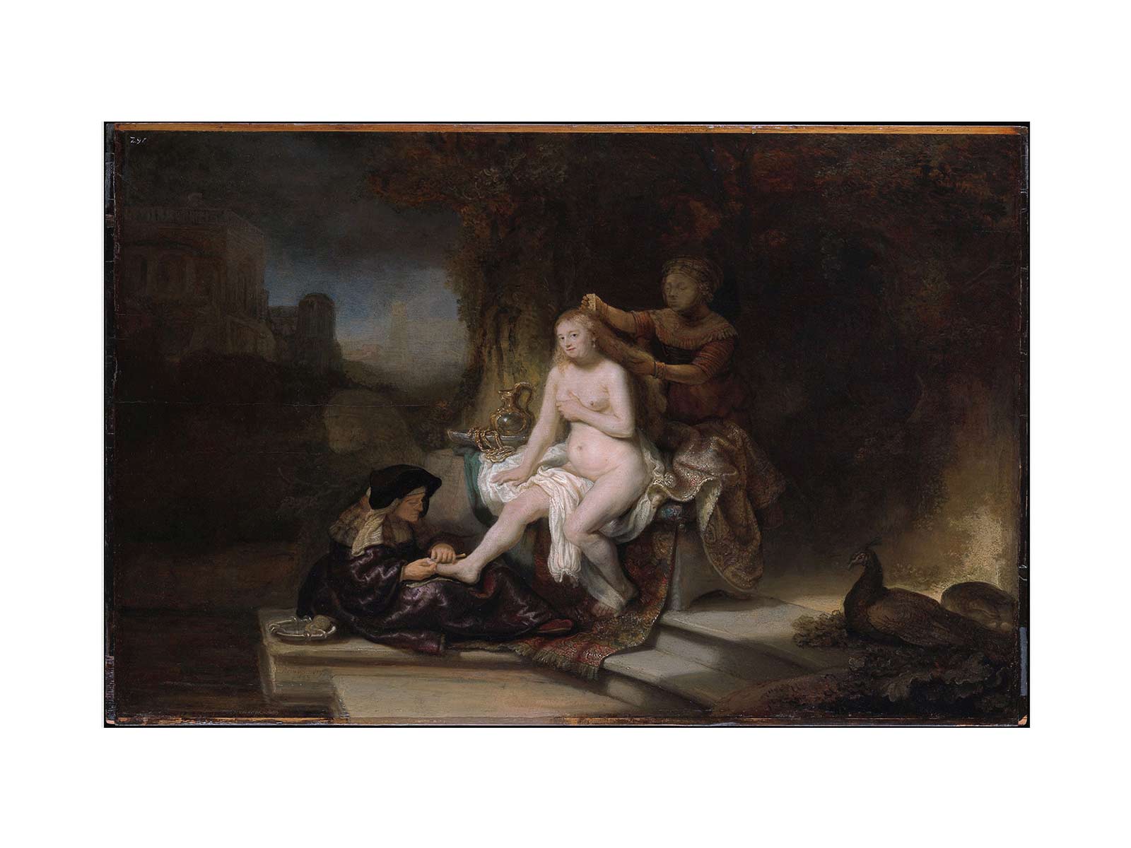 The Toilet of Bathsheba Painting