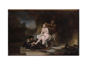 The Toilet of Bathsheba Painting