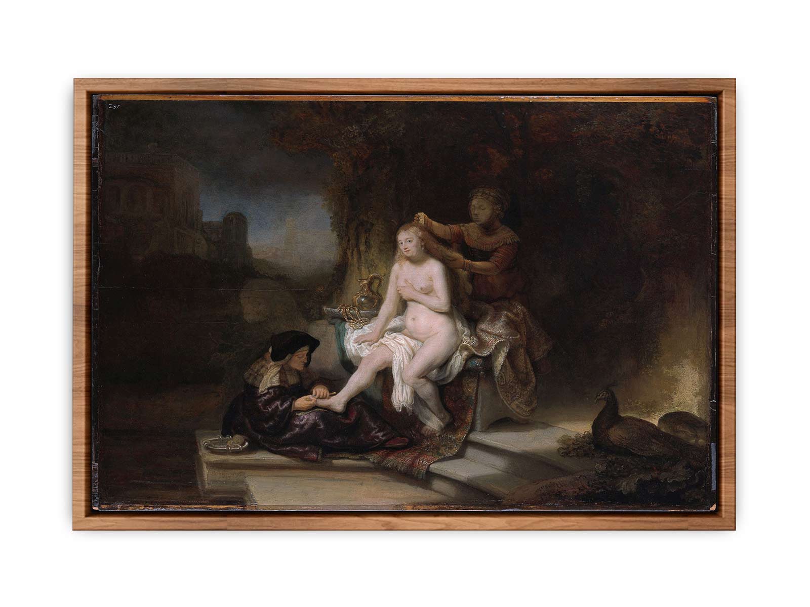The Toilet of Bathsheba Painting