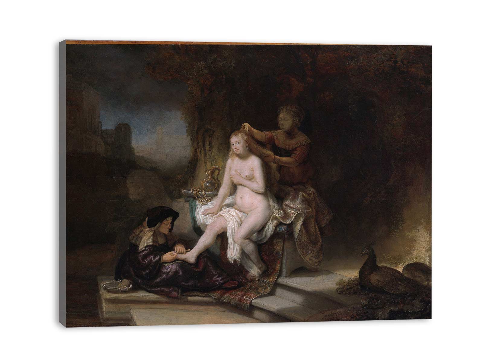 The Toilet of Bathsheba Painting