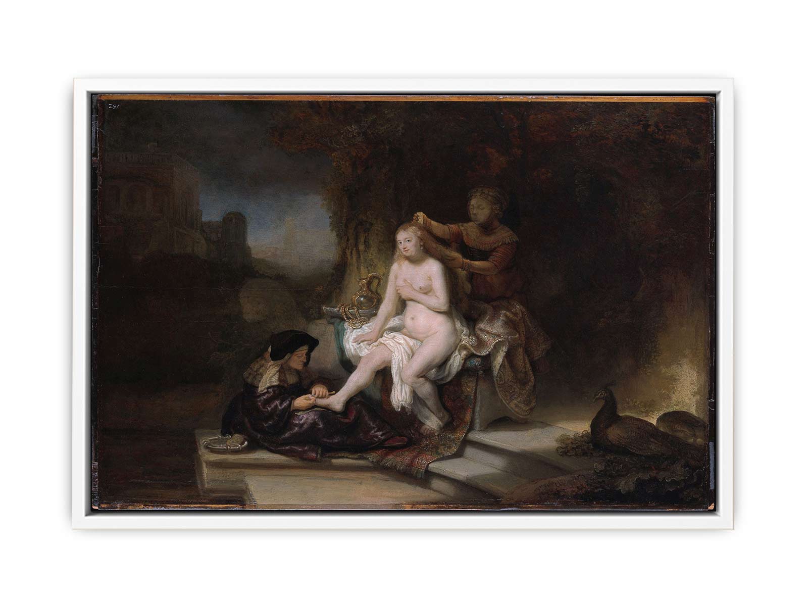 The Toilet of Bathsheba Painting