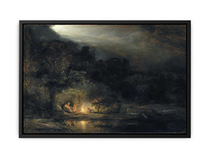 Rest on the Flight into Egypt Painting
