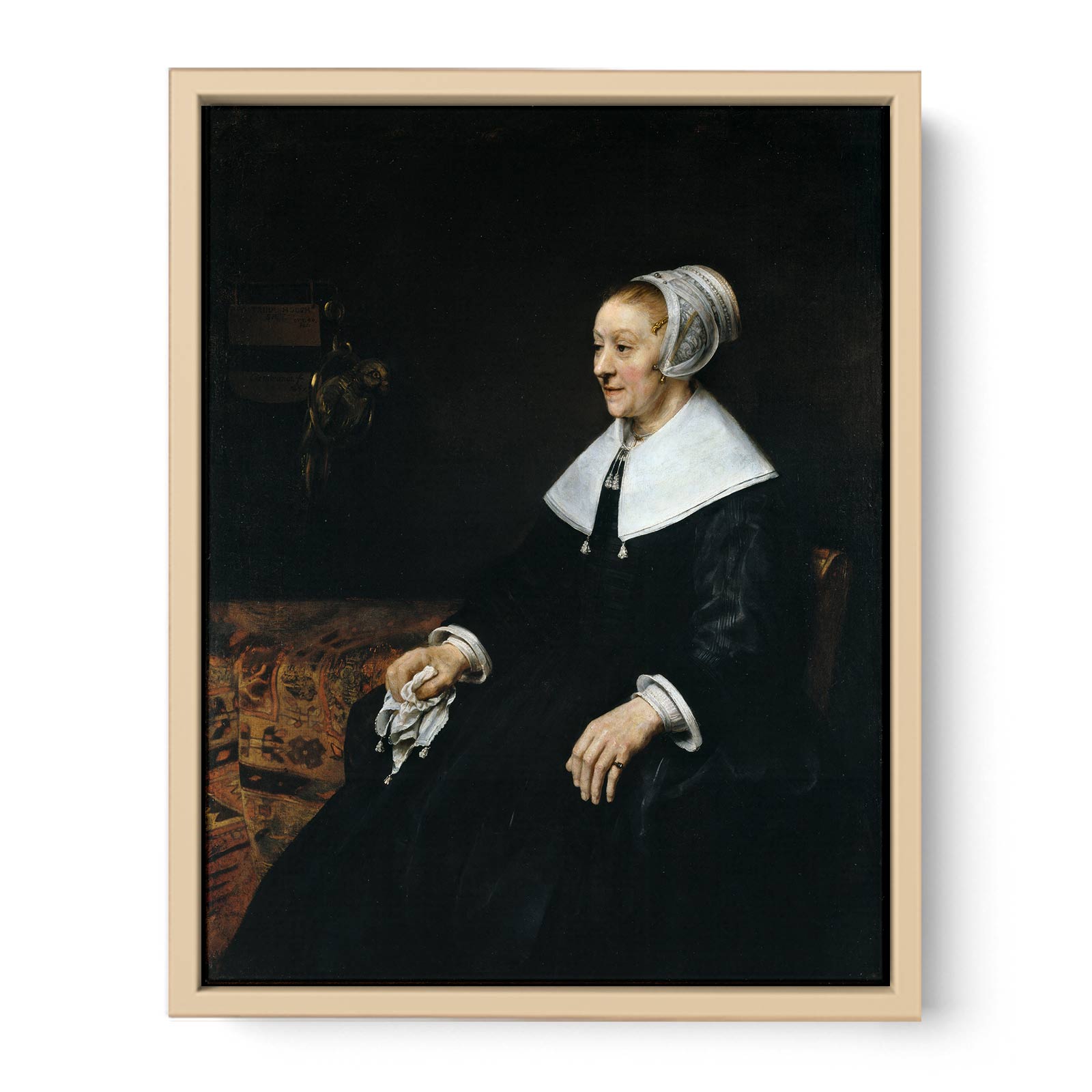 Portrait of Catharina Hooghsaet Painting