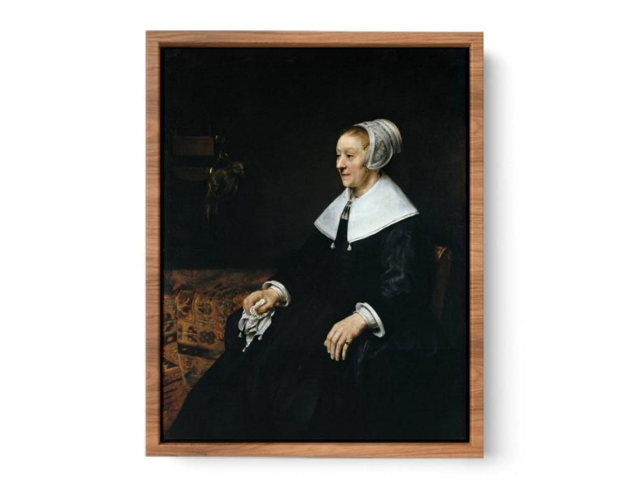 Portrait of Catharina Hooghsaet Painting