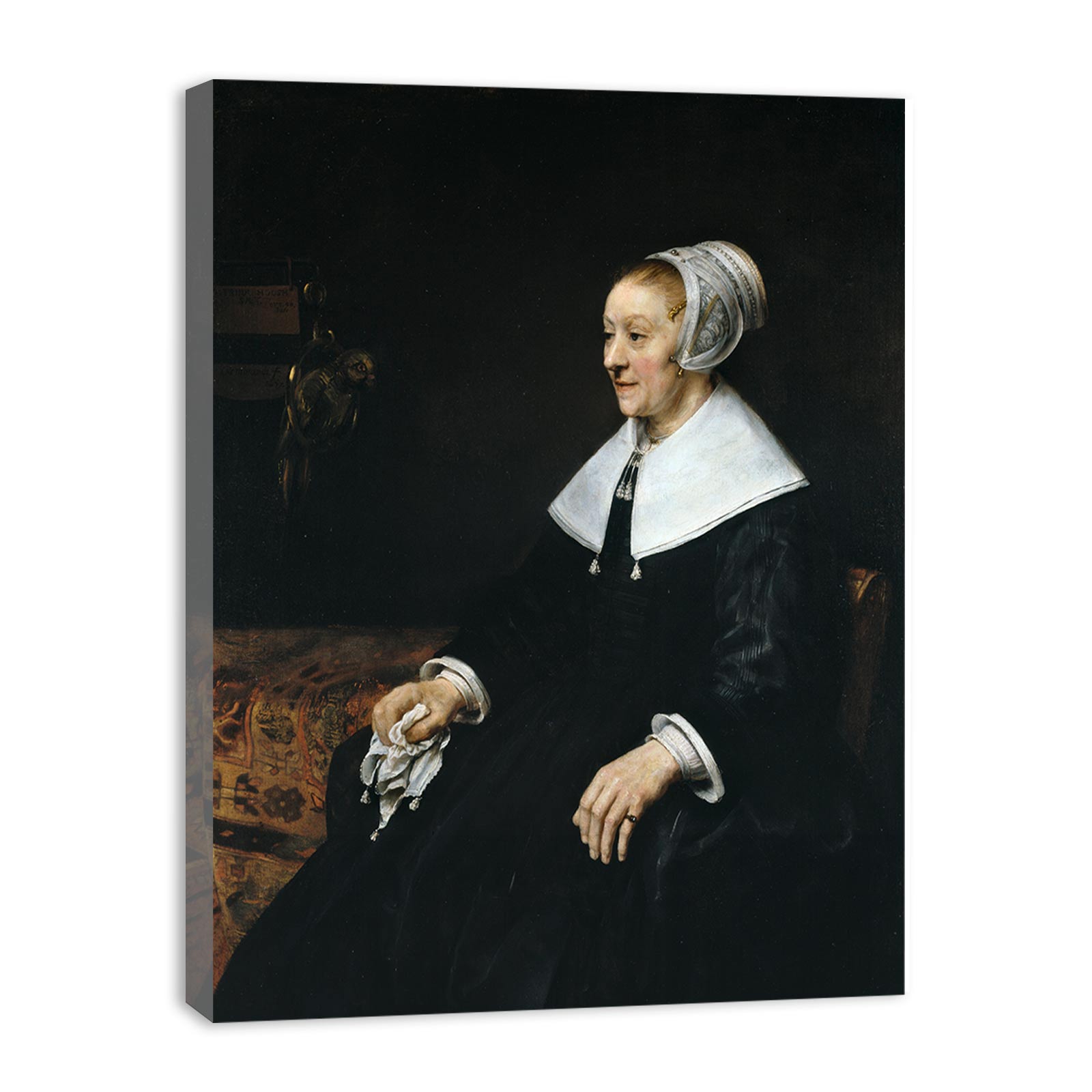 Portrait of Catharina Hooghsaet Painting
