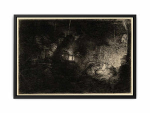 The Adoration Of The Shepherds A Night Piece 2 Painting