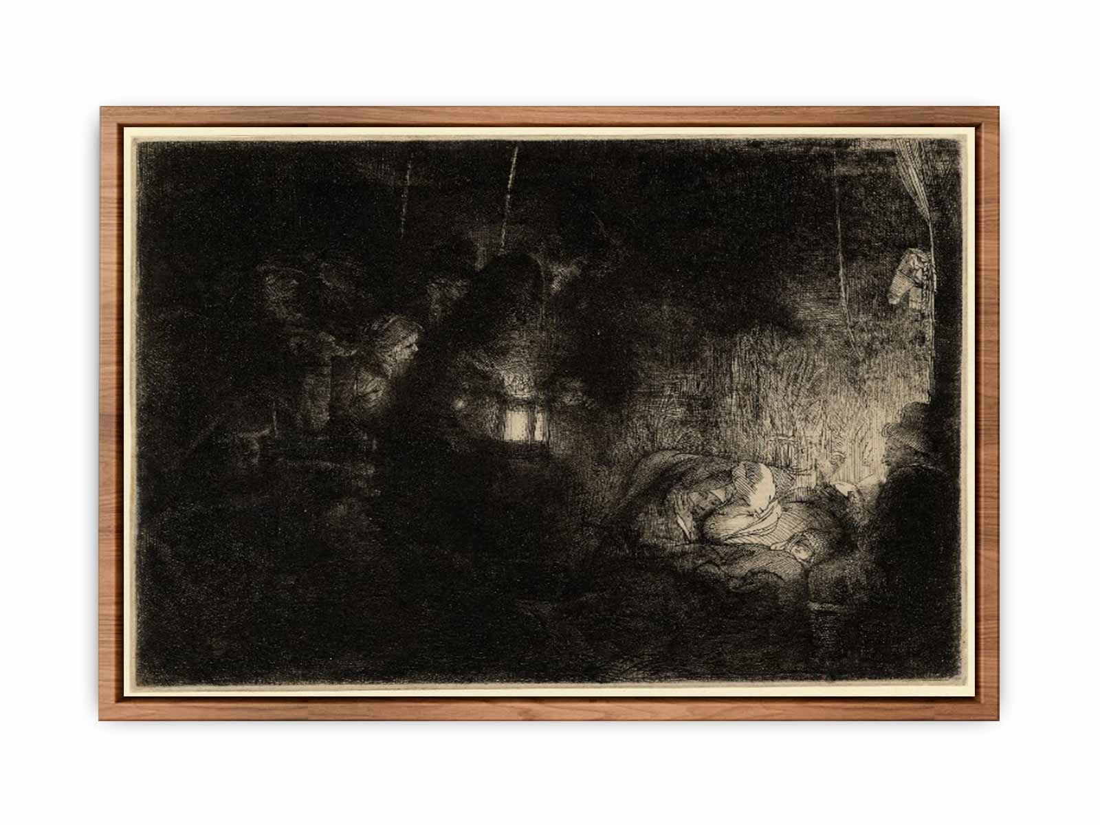 The Adoration Of The Shepherds A Night Piece 2 Painting