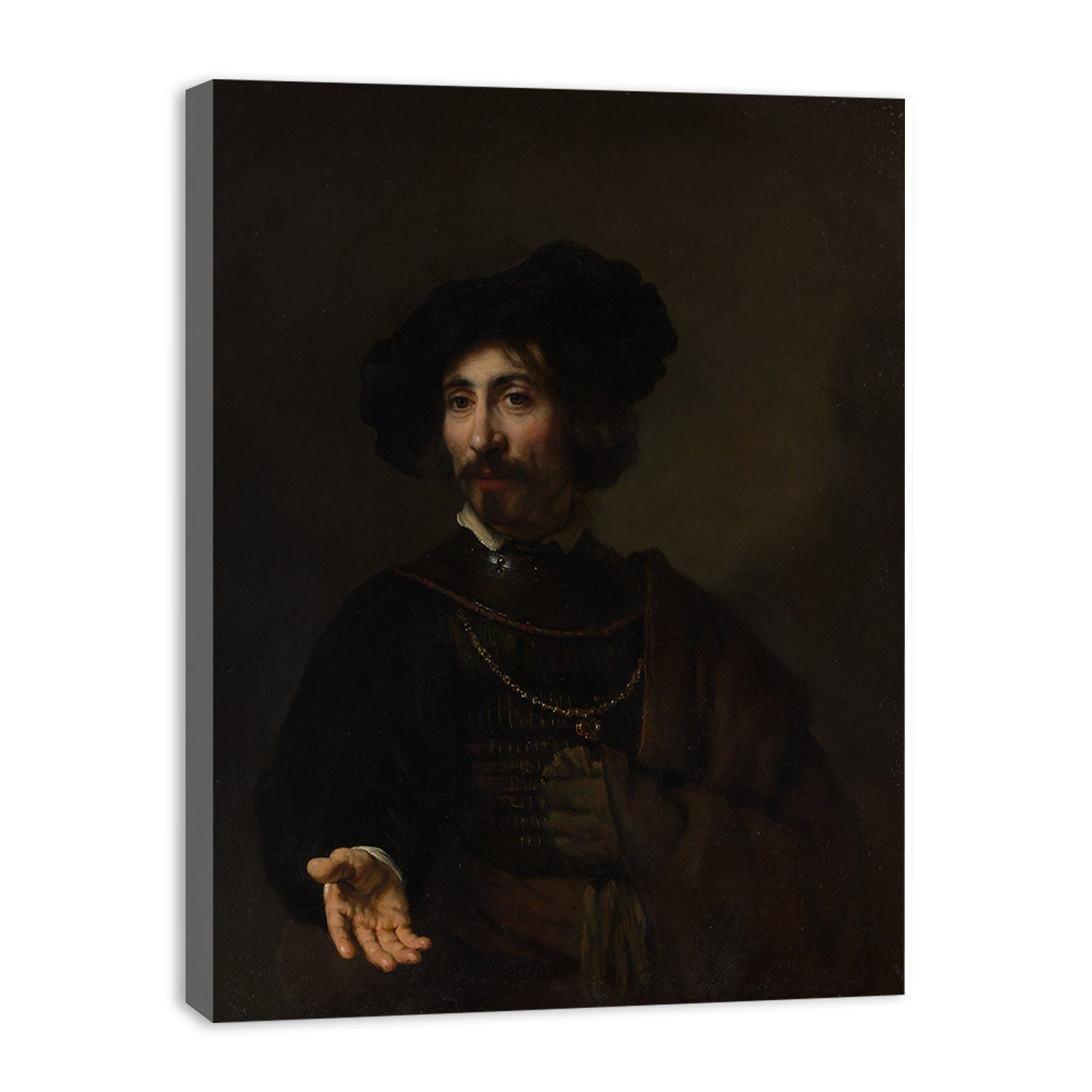 Man with a Steel Gorget Painting