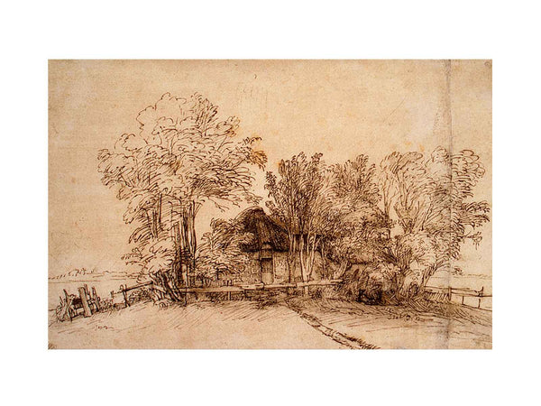 Cottage Among Trees 1650-51
 Painting
