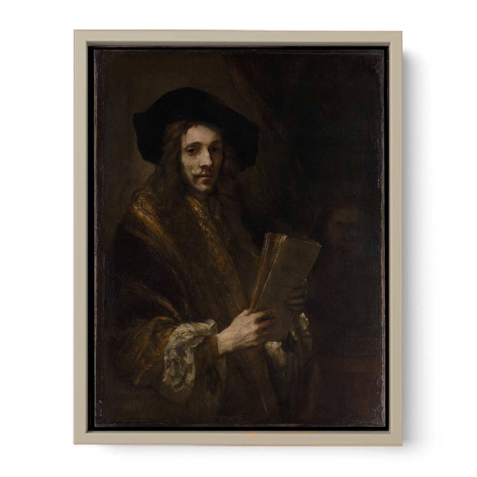 Portrait of a Man (The Auctioneer) Painting