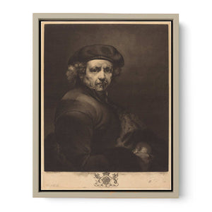 Rembrandt [Self Portrait], by Richard Earlom Painting
