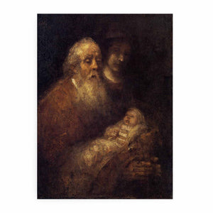 Simeon with the Infant Jesus in the Temple Painting