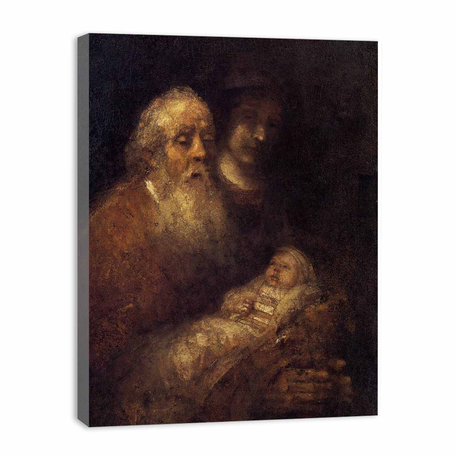 Simeon with the Infant Jesus in the Temple Painting