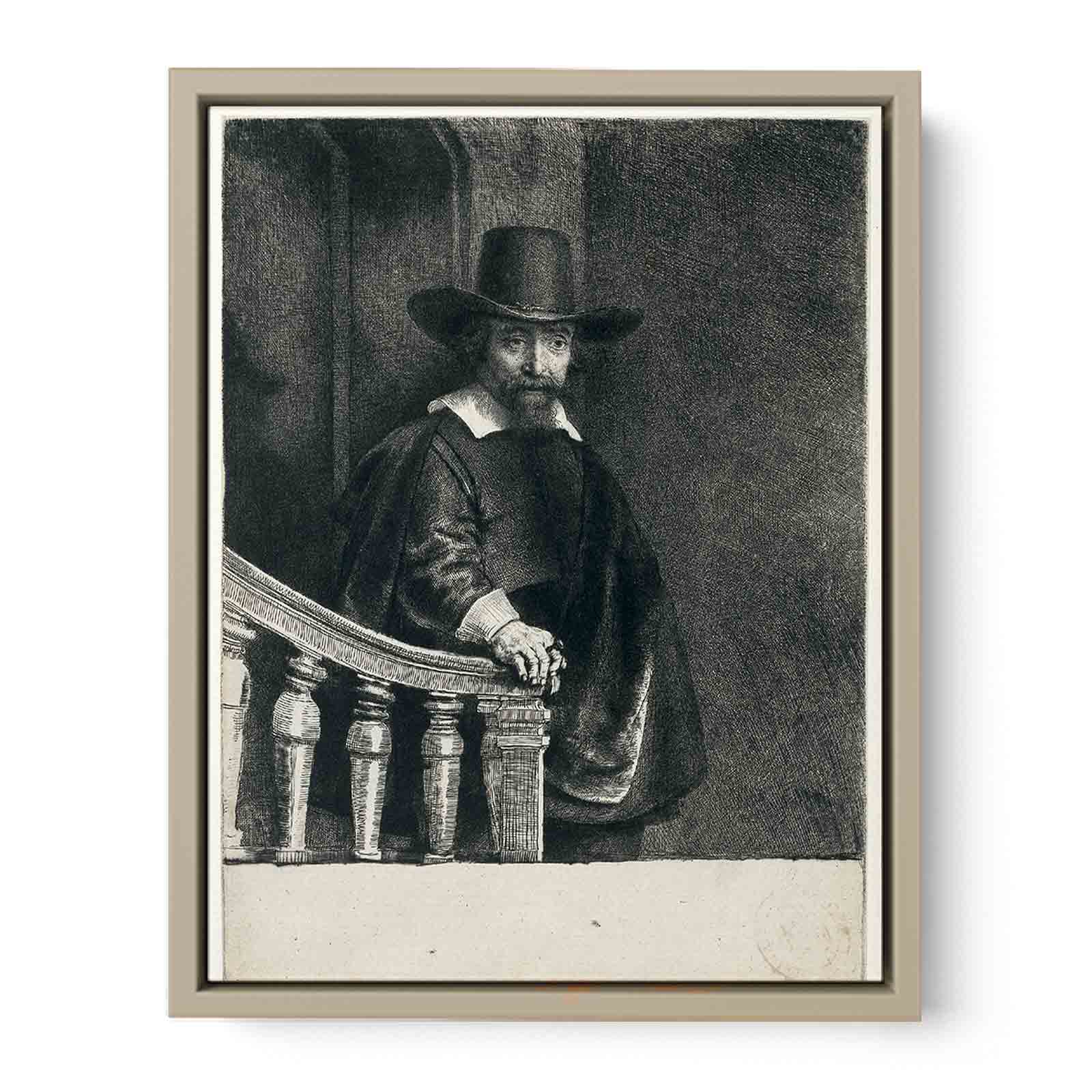 Ephraim Bonus, Jewish Physician Painting