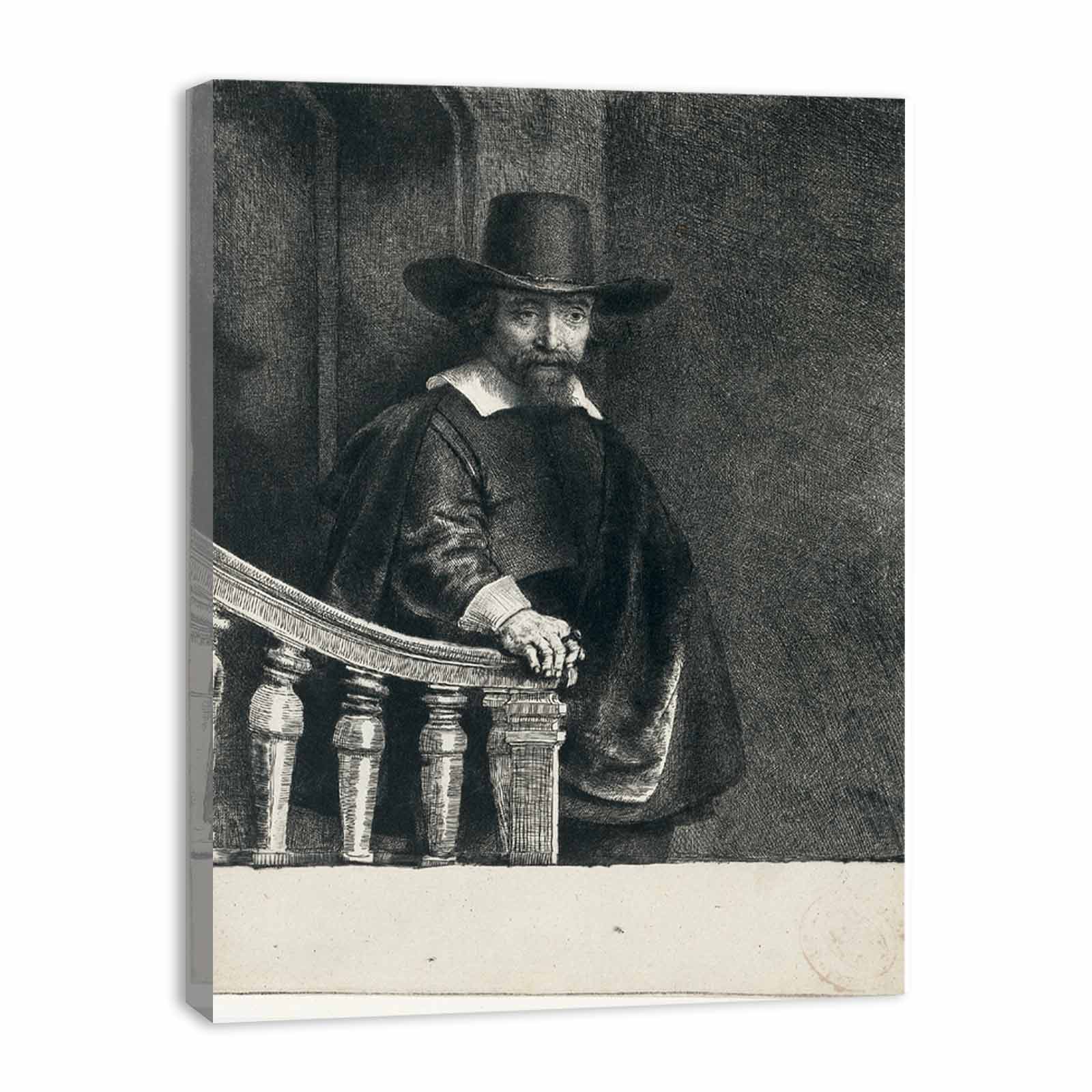 Ephraim Bonus, Jewish Physician Painting