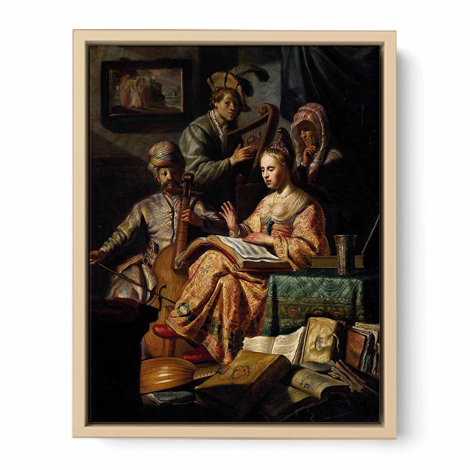 The Music Party 1626 Painting