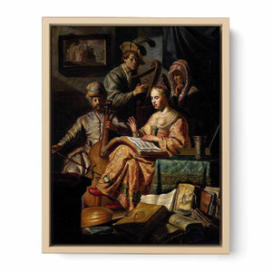 The Music Party 1626 Painting