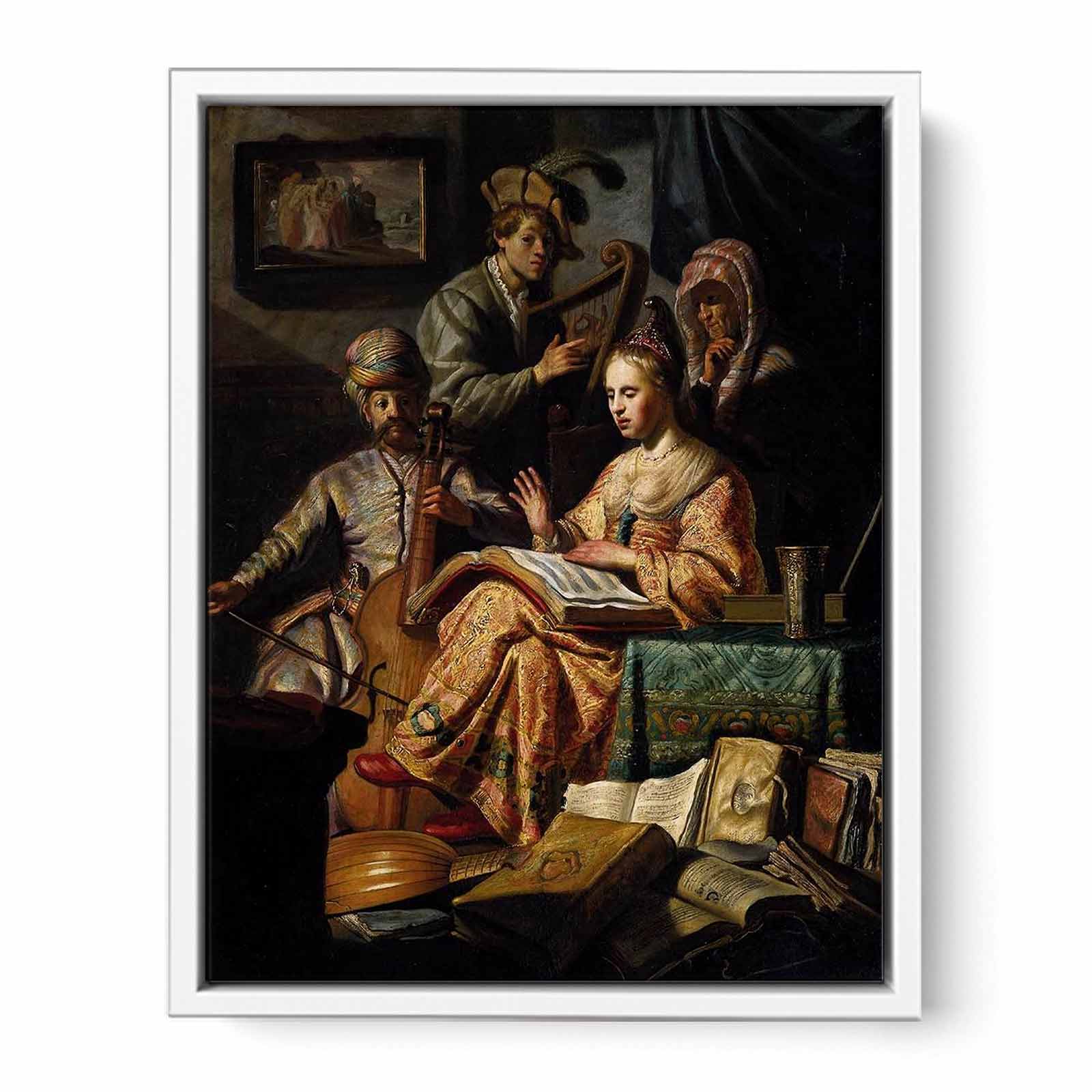 The Music Party 1626 Painting