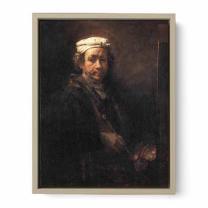 Portrait of the Artist at His Easel 1660 Painting