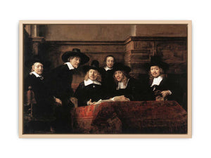 Sampling Officials of the Drapers' Guild 1662 Painting