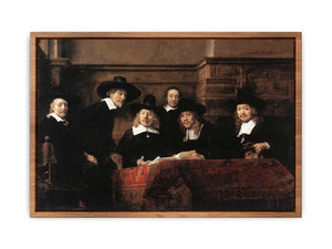 Sampling Officials of the Drapers' Guild 1662 Painting