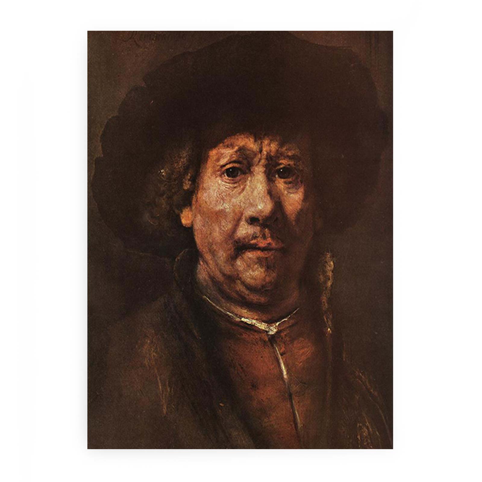Little Self-portrait 1656-58 Painting