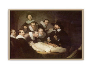 The Anatomy Lecture of Dr. Nicolaes Tulp 1632 Painting