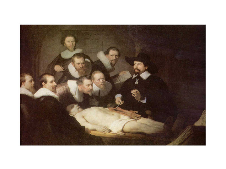 The Anatomy Lecture of Dr. Nicolaes Tulp 1632
 Painting