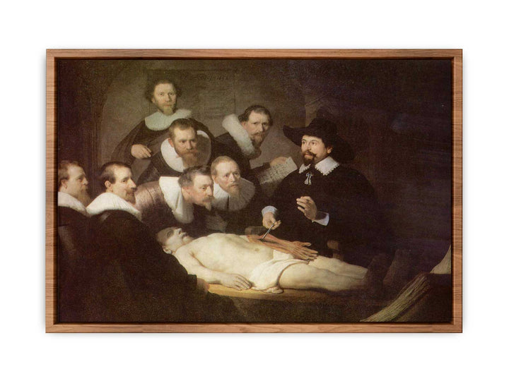 The Anatomy Lecture of Dr. Nicolaes Tulp 1632
 Painting