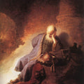 Prophet Jeremiah Lamenting the Destruction of Jerusalem 