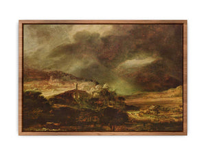 Paysage D'Orage Painting