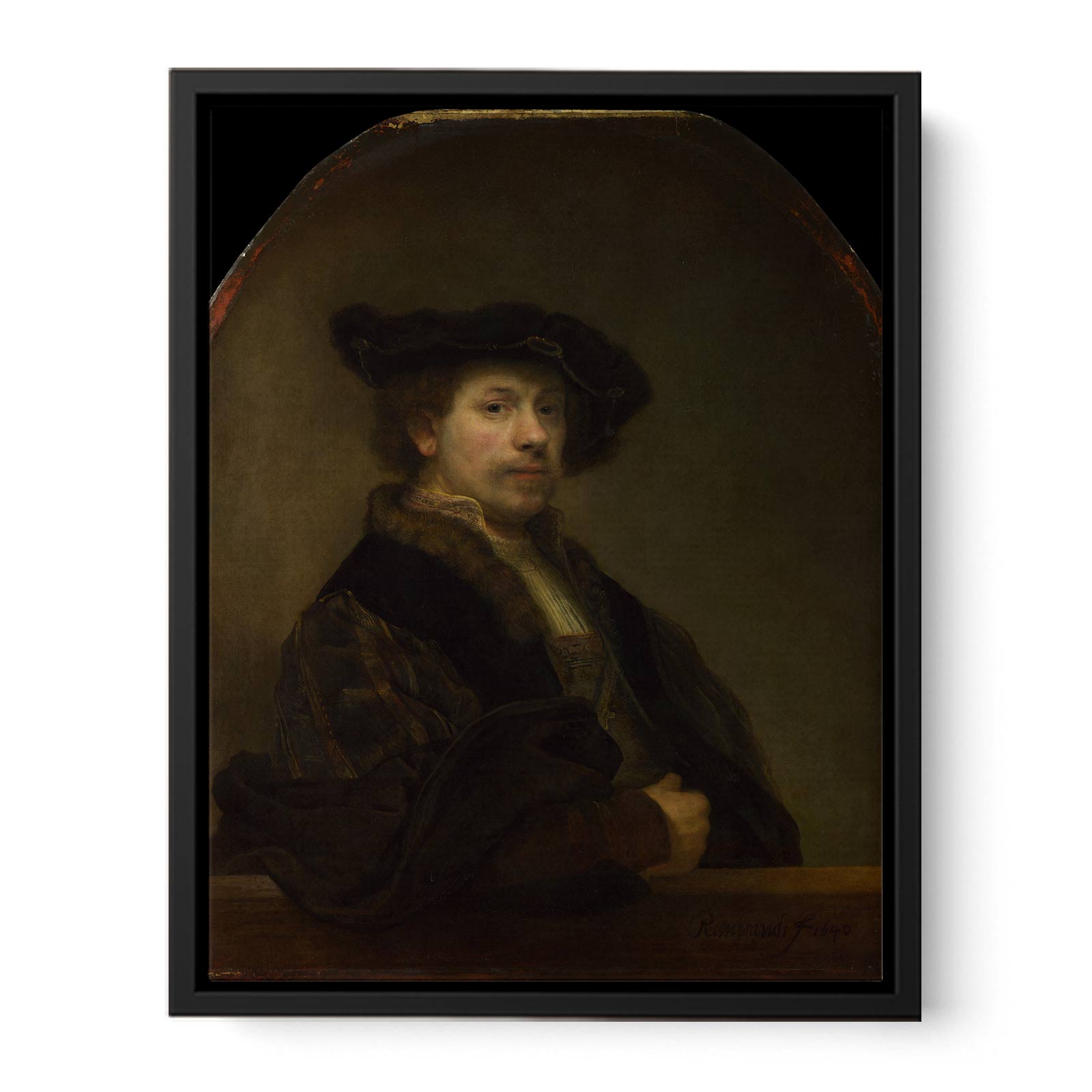 Self-portrait 1640 Painting