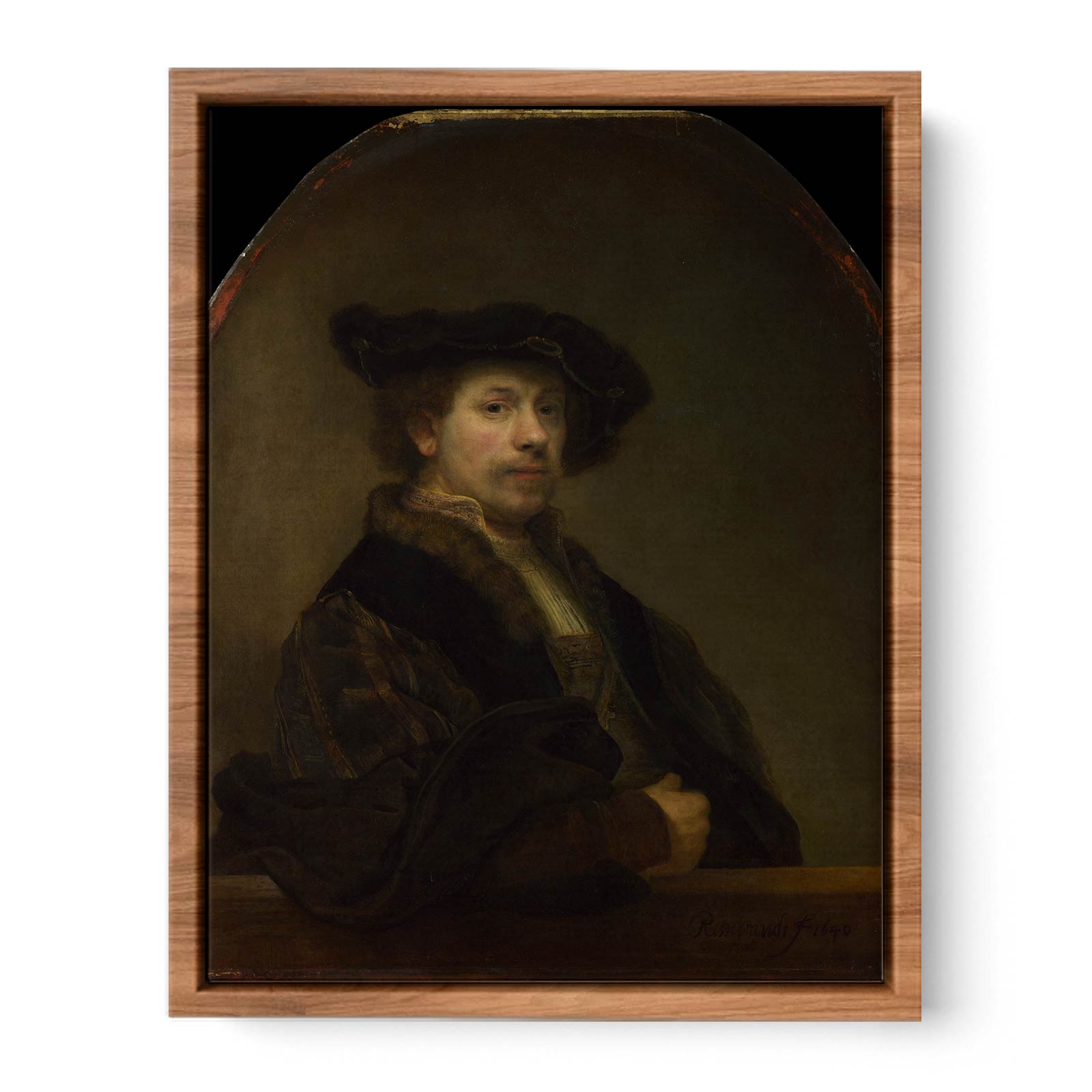 Self-portrait 1640 Painting