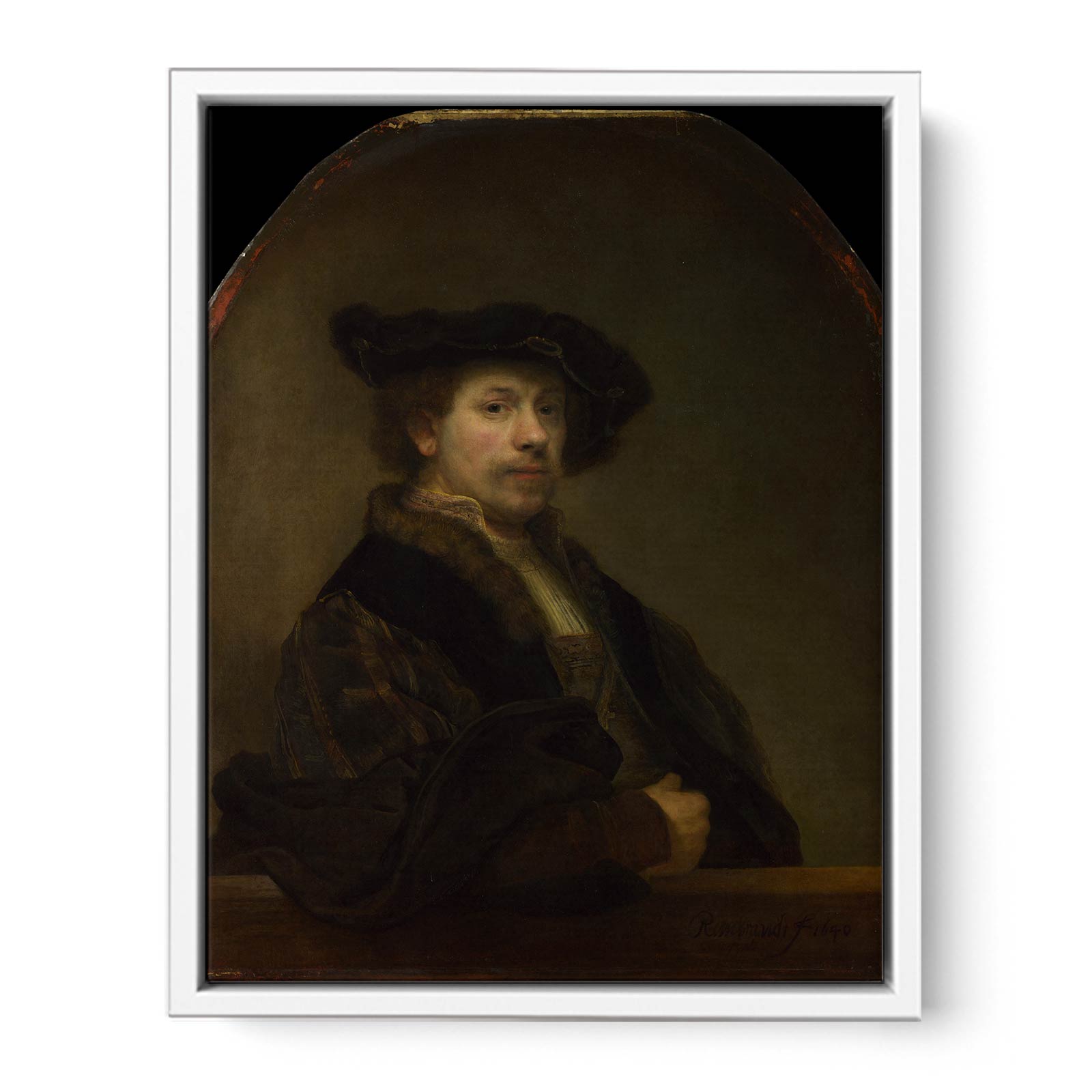 Self-portrait 1640 Painting