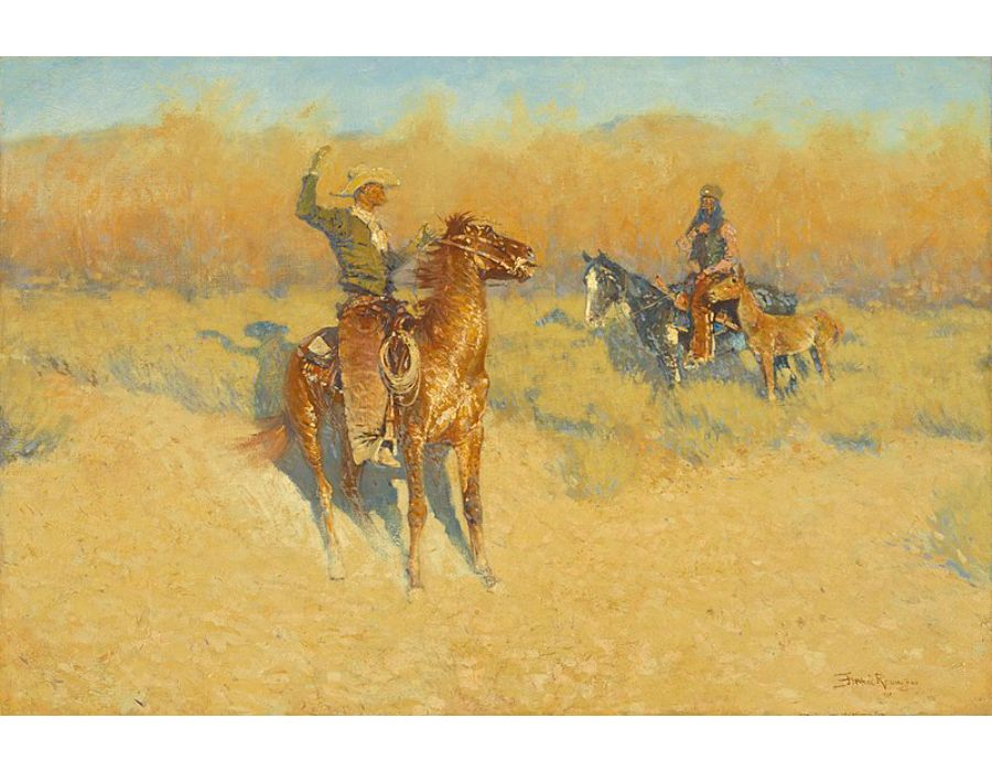 The Long-Horn Cattle Sign 