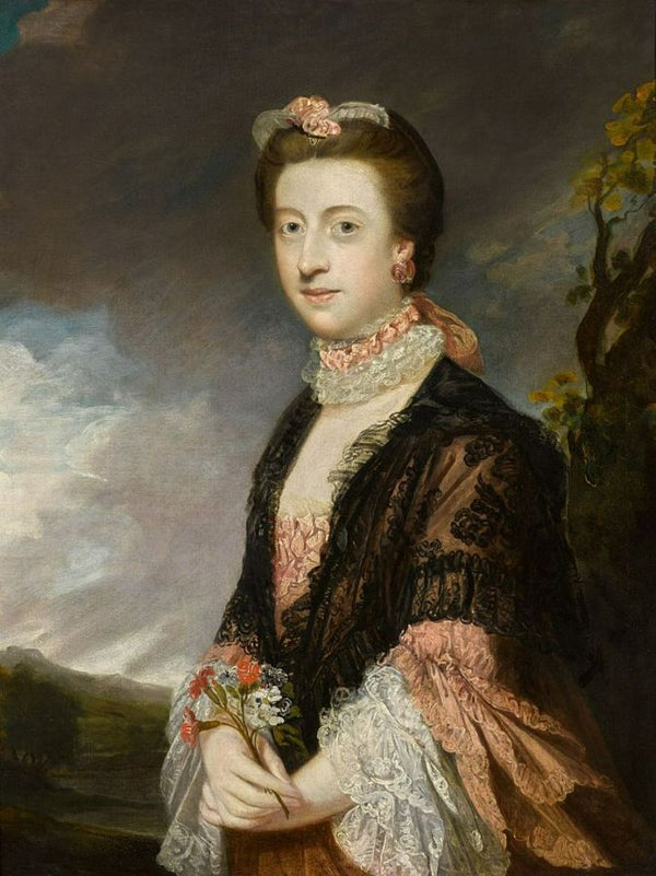 Portrait of Mary, Countess of Courtown, Lady of the Bedchamber to Queen Charlotte 