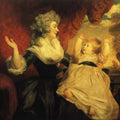 Georgiana, Duchess of Devonshire and her Daughter, Lady Georgiana Cavendish, 1784-86 