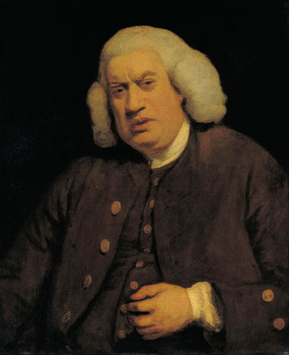 Portrait of Dr. Samuel Johnson 1709-84 