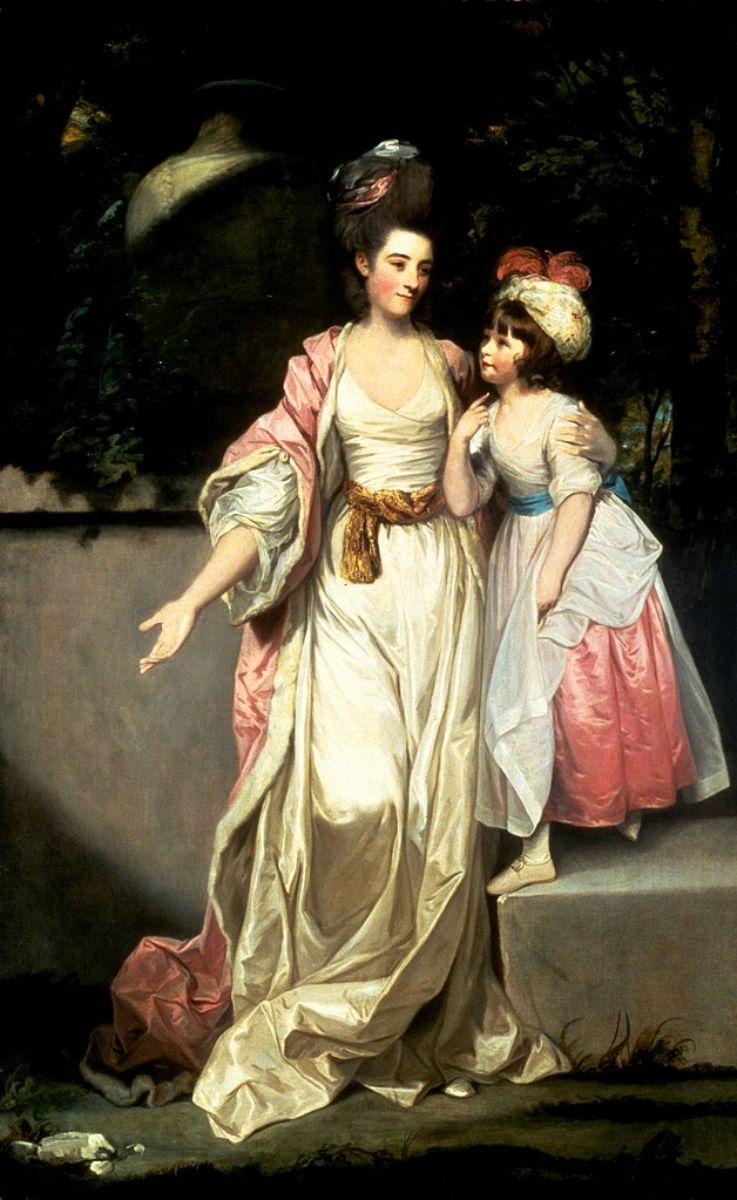 Mrs. Thomas Jelf Powis and her daughter Catherine, 1777 
