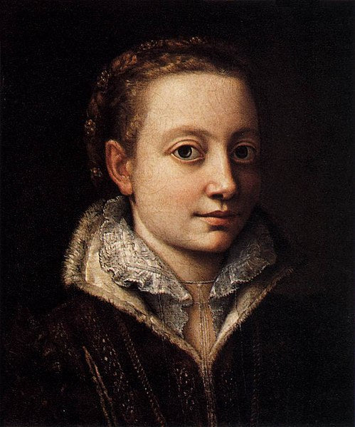 Portrait of Minerva Anguissola 